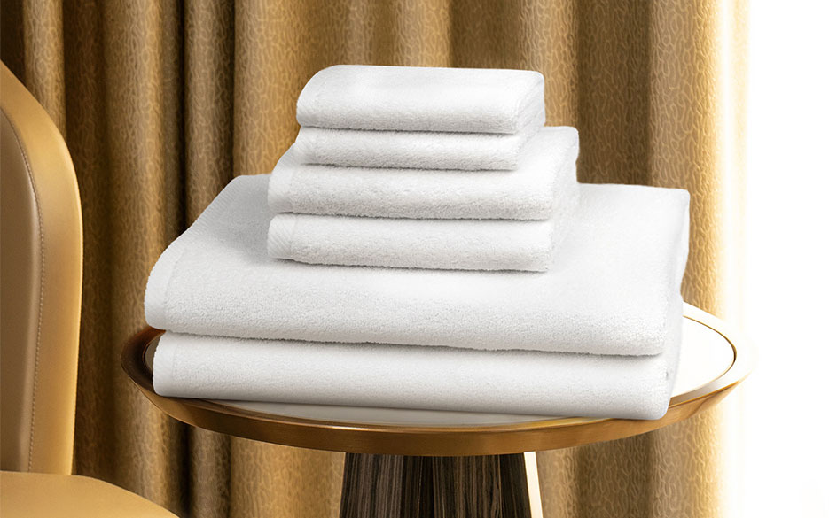 Resort 100% Cotton Luxury Guestroom Towels