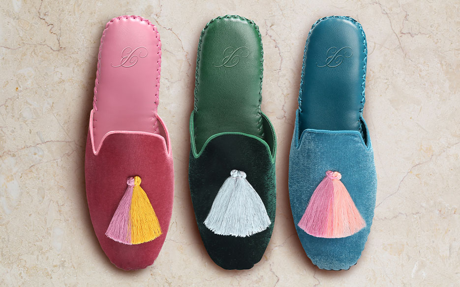 Signature Velvet Slippers