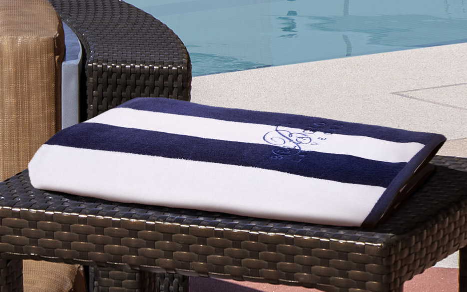 Bellagio Cabana Stripe Pool Towel