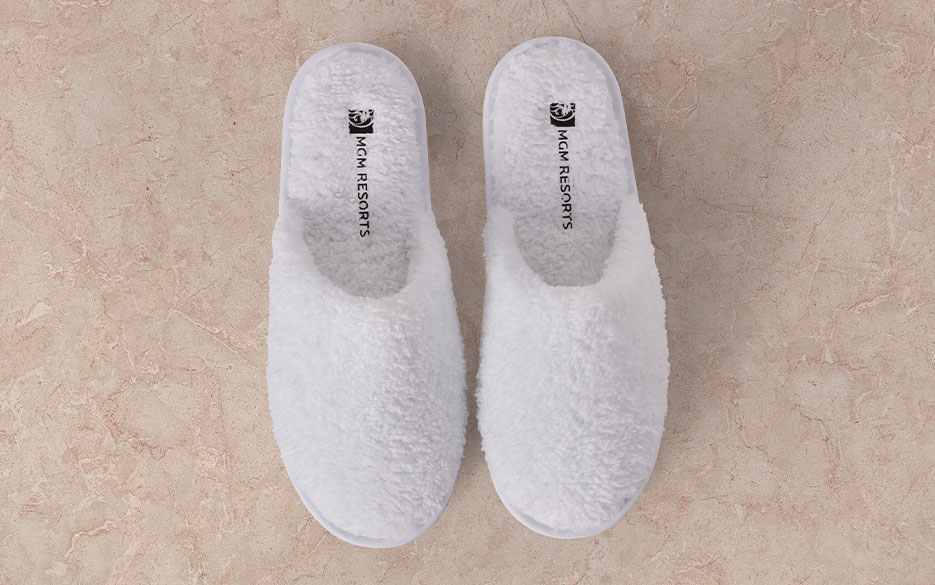 Chenille Slippers YMAL1