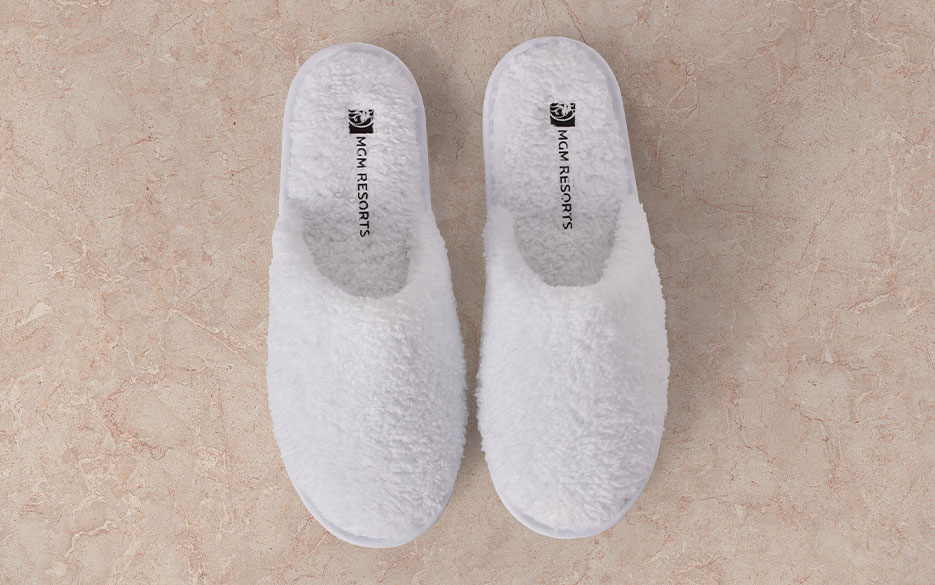 Chenille Slippers