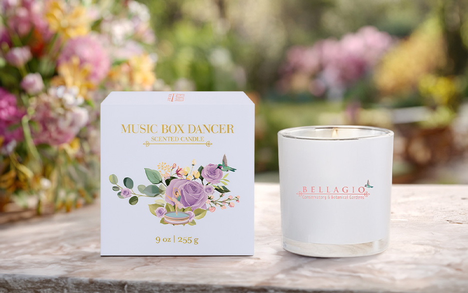 Music box dancer Candle