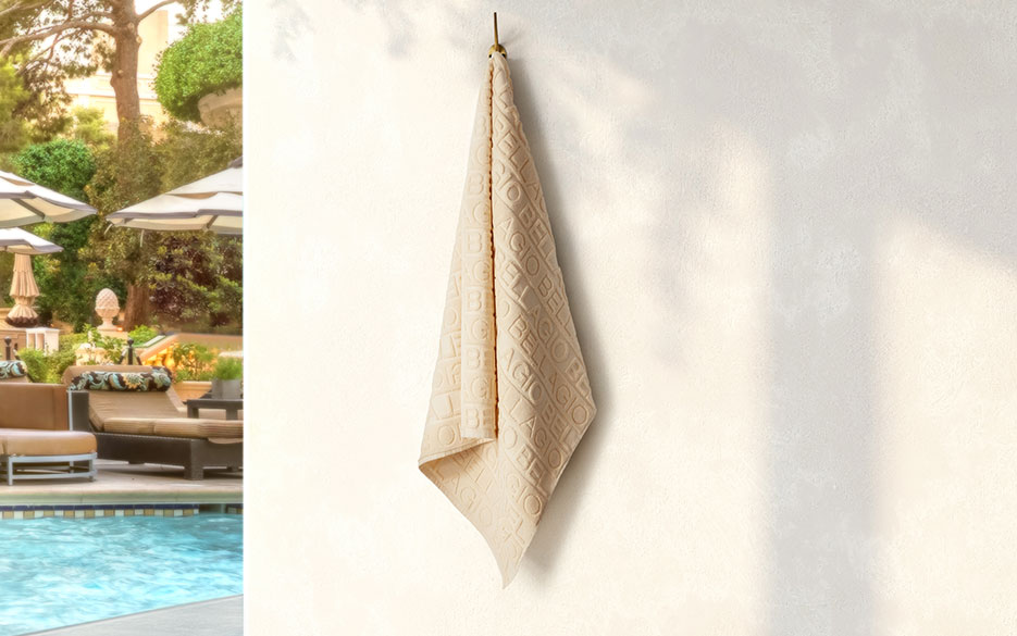 Bellagio Resort & Casino Rope-Edge Signature Luxe Towel Set