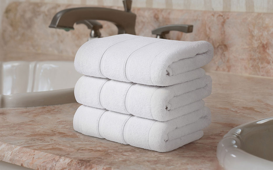 Bellagio Striped Trim Hand Towel